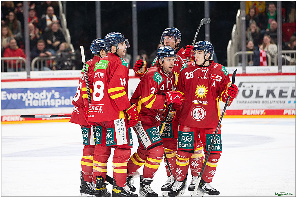 PENNY DEL; Duesseldorfer EG- Koelner Haie; Duesseldorf, 25.02.2024