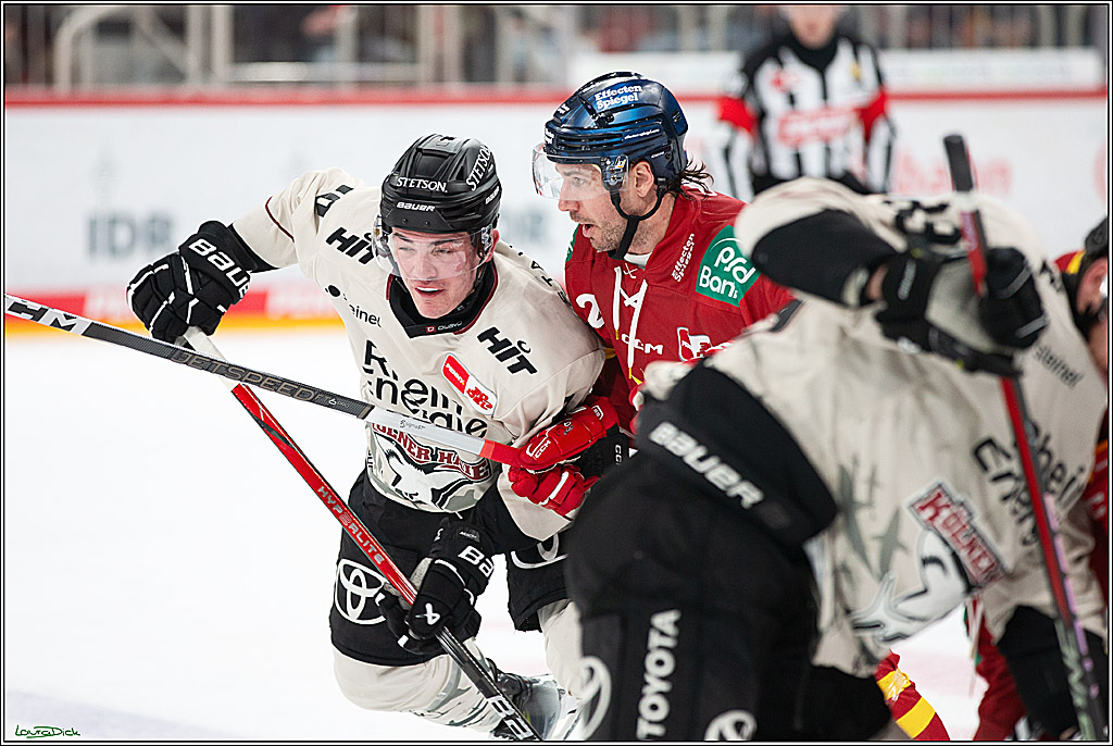 PENNY DEL; Duesseldorfer EG- Koelner Haie; Duesseldorf, 25.02.2024