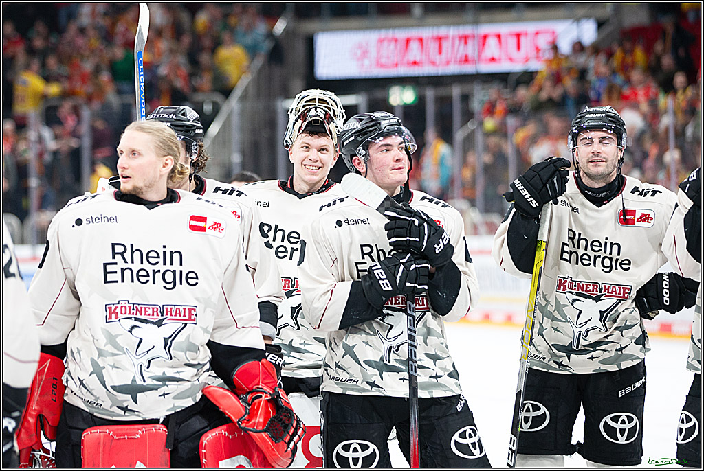 PENNY DEL; Duesseldorfer EG- Koelner Haie; Duesseldorf, 25.02.2024