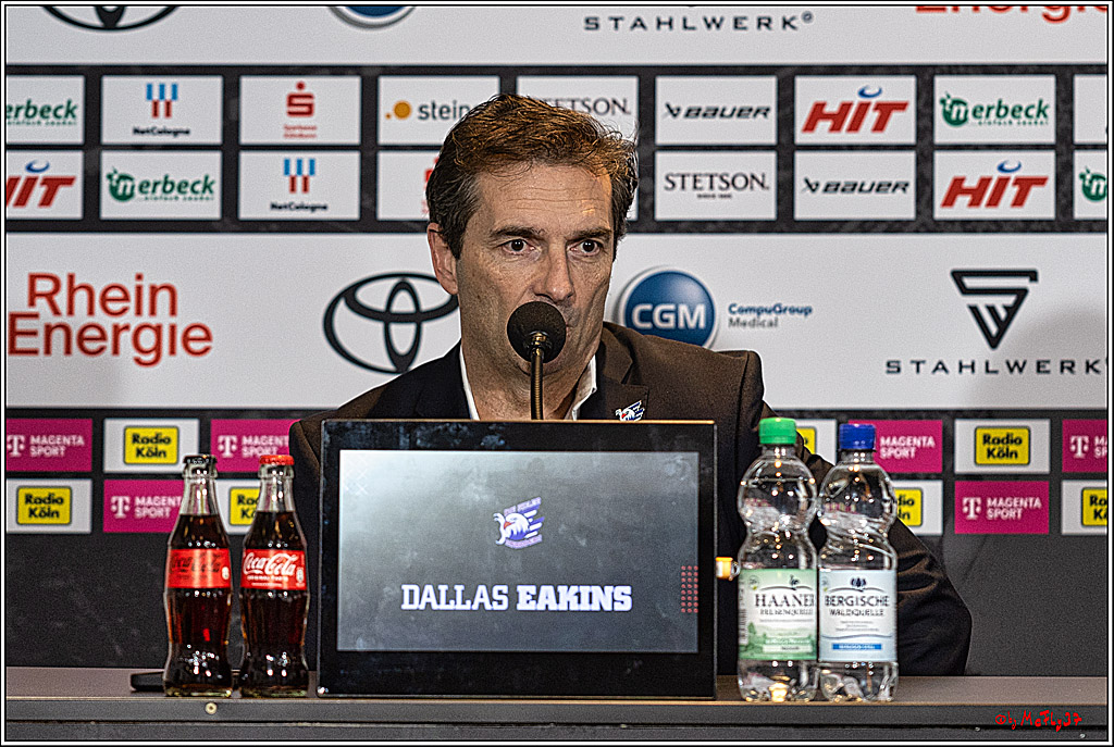 PENNY DEL: Kölner Haie - Adler Mannheim; Köln, 08.03.2024