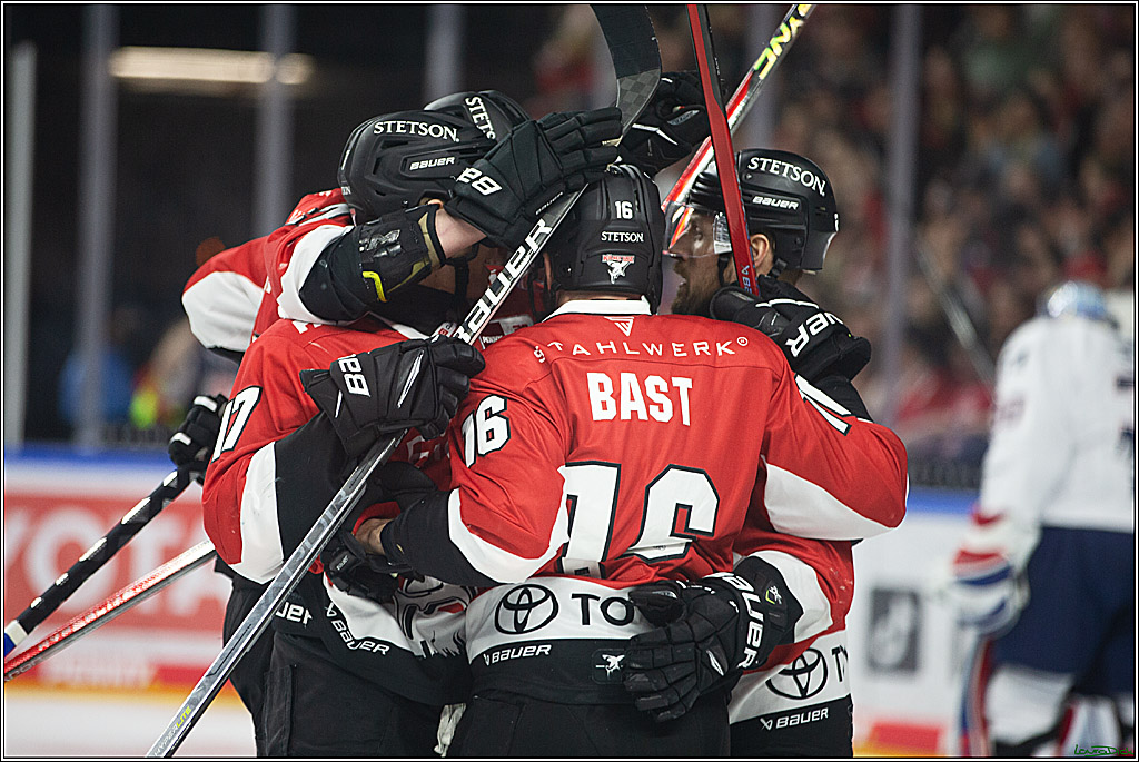 PENNY DEL; Koelner Haie- Adler Mannheim; Koeln, 08.03.2024