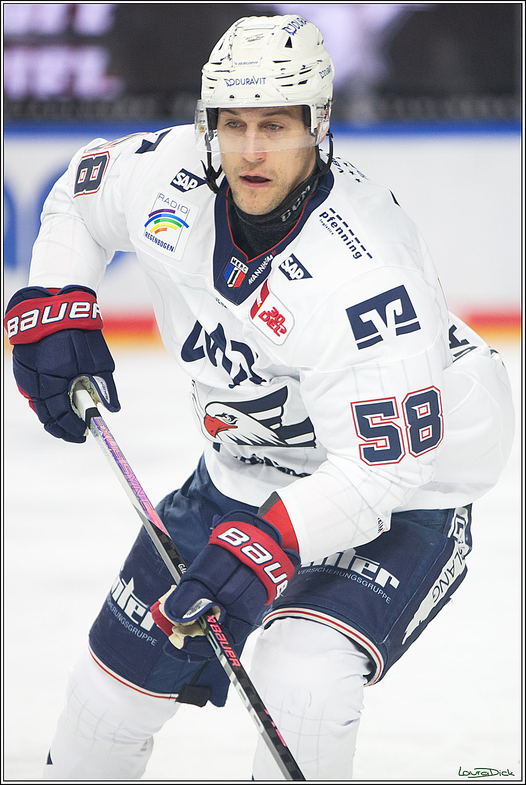 PENNY DEL; Koelner Haie- Adler Mannheim; Koeln, 08.03.2024