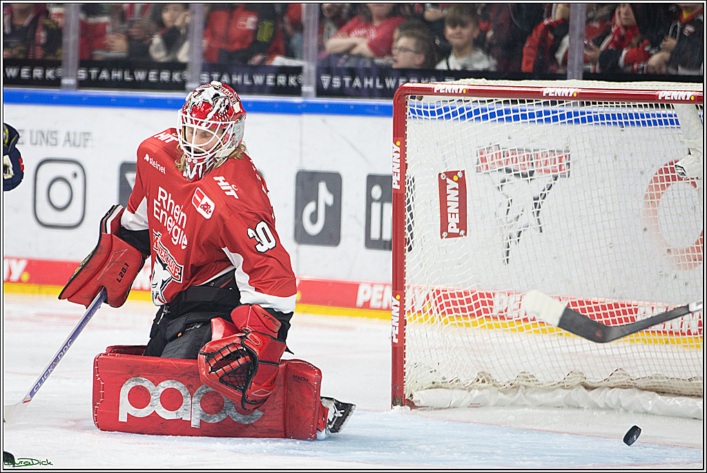 PENNY DEL; Koelner Haie- Adler Mannheim; Koeln, 08.03.2024