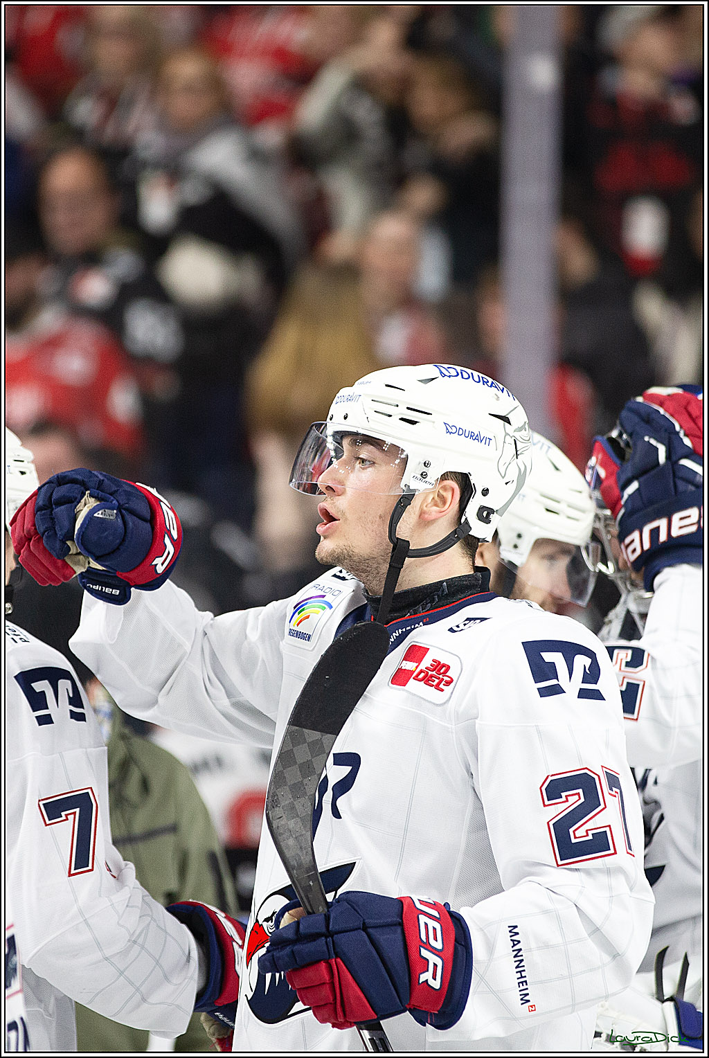PENNY DEL; Koelner Haie- Adler Mannheim; Koeln, 08.03.2024