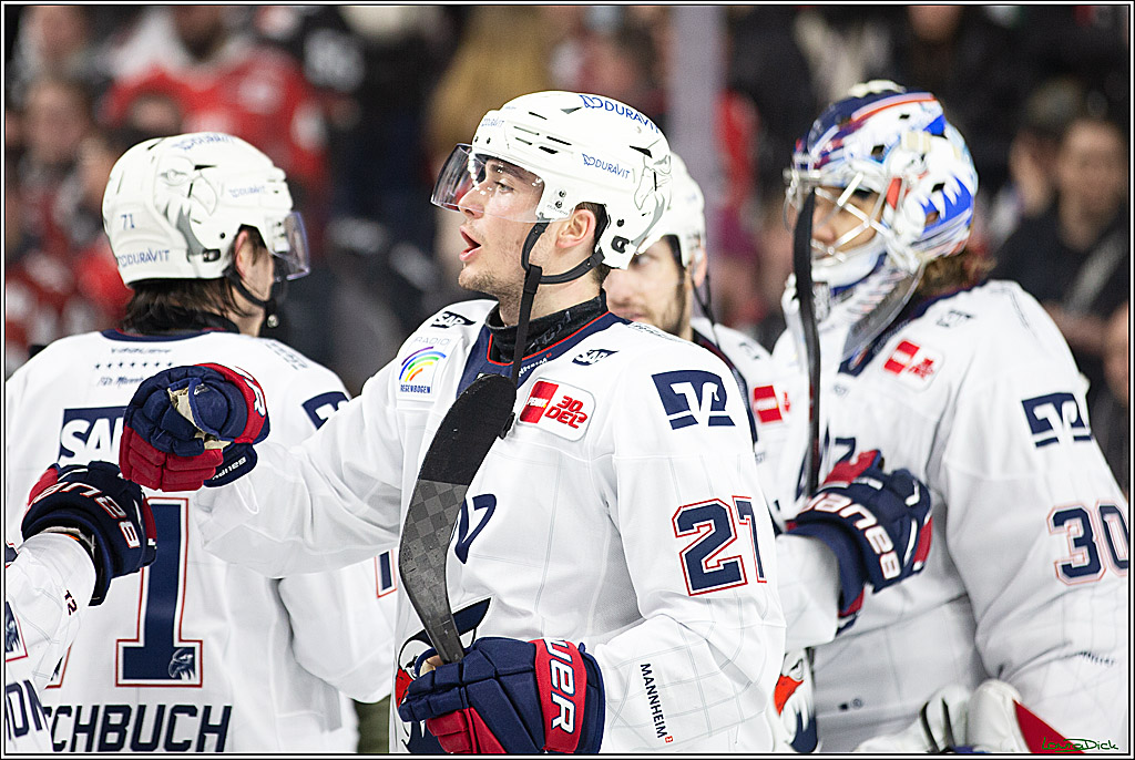 PENNY DEL; Koelner Haie- Adler Mannheim; Koeln, 08.03.2024