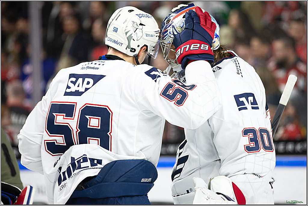 PENNY DEL; Koelner Haie- Adler Mannheim; Koeln, 08.03.2024