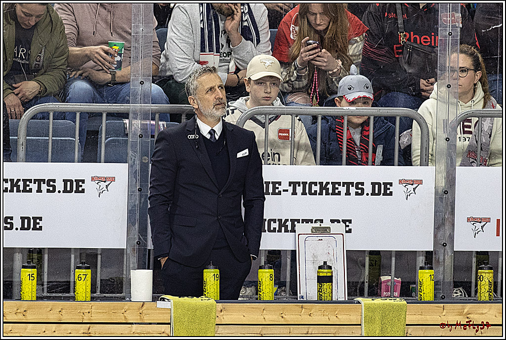 PENNY DEL 1. Playoff-Runde: Kölner Haie - ERC Ingolstadt; Köln, 13.03.2024