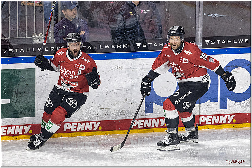 PENNY DEL 1. Playoff-Runde: Kölner Haie - ERC Ingolstadt; Köln, 13.03.2024