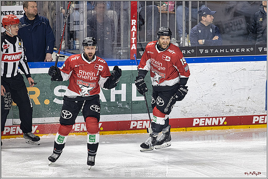 PENNY DEL 1. Playoff-Runde: Kölner Haie - ERC Ingolstadt; Köln, 13.03.2024