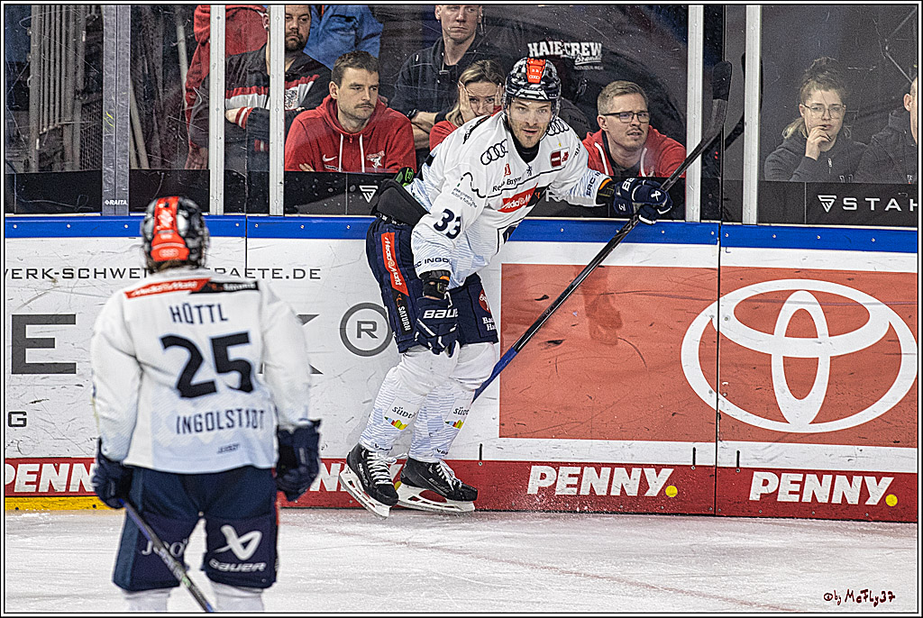 PENNY DEL 1. Playoff-Runde: Kölner Haie - ERC Ingolstadt; Köln, 13.03.2024