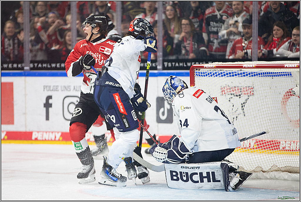 PENNY DEL; Koelner Haie- ERC Ingolstadt; Koeln, 13.03.2024