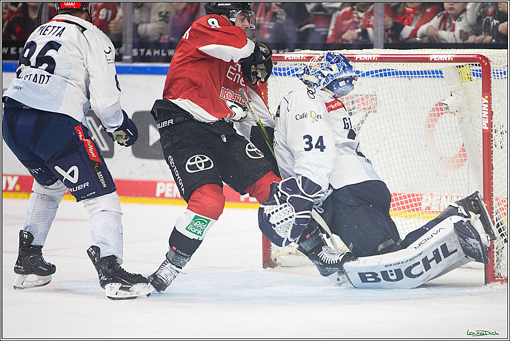 PENNY DEL; Koelner Haie- ERC Ingolstadt; Koeln, 13.03.2024