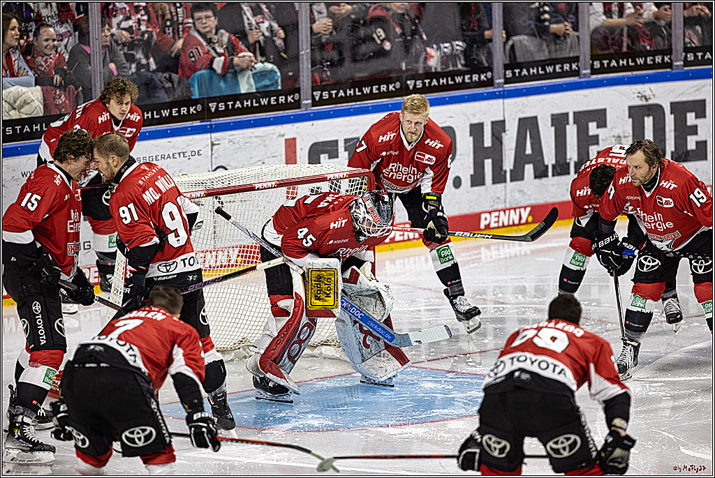 PENNY DEL 1. Playoff-Runde: Kölner Haie - ERC Ingolstadt; Köln, 14.03.2024