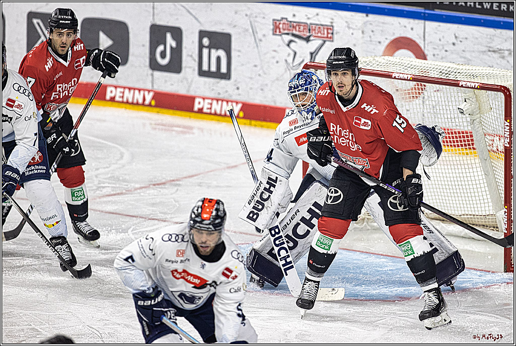 PENNY DEL 1. Playoff-Runde: Kölner Haie - ERC Ingolstadt; Köln, 14.03.2024