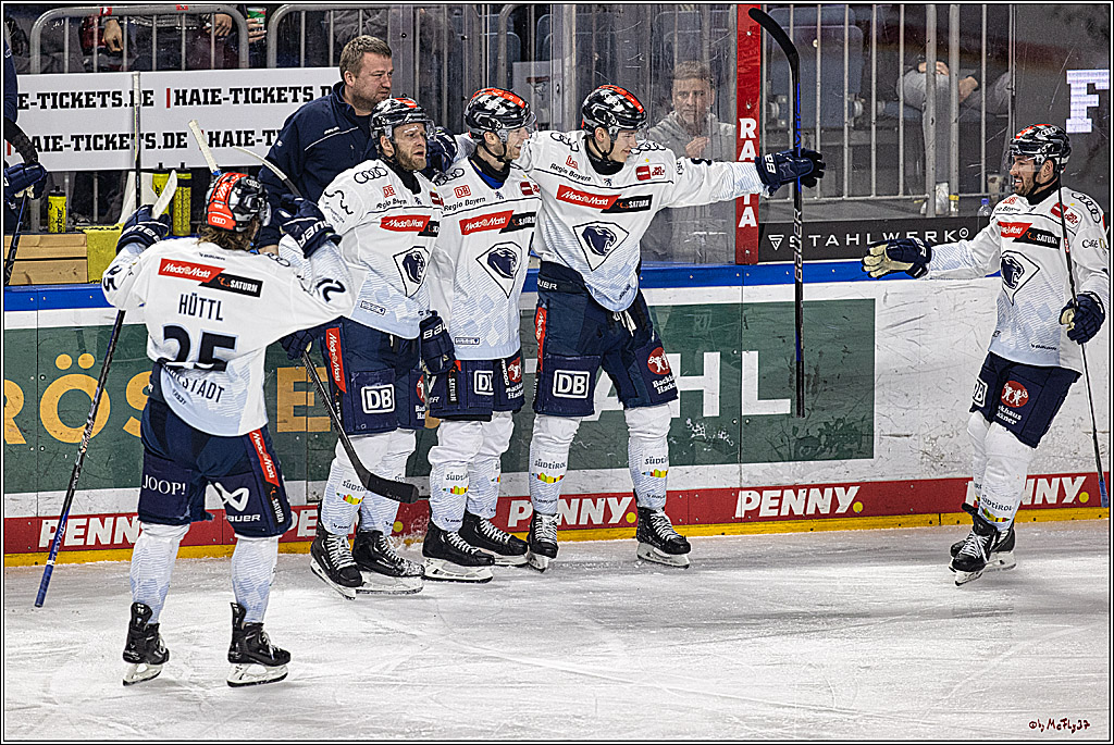 PENNY DEL 1. Playoff-Runde: Kölner Haie - ERC Ingolstadt; Köln, 14.03.2024