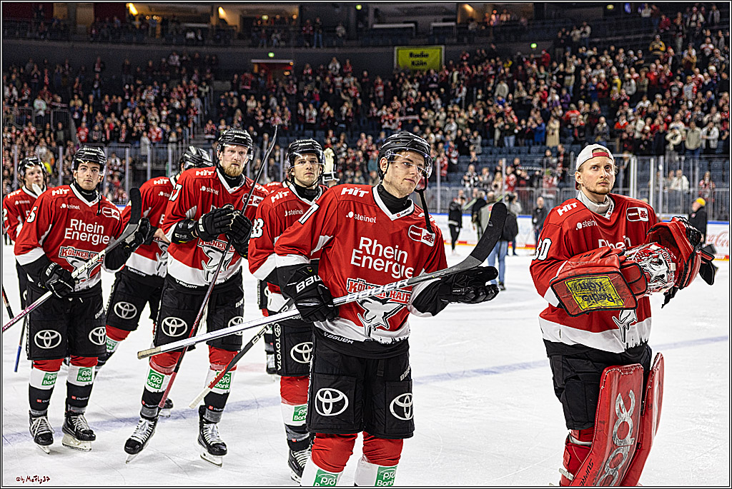 PENNY DEL 1. Playoff-Runde: Kölner Haie - ERC Ingolstadt; Köln, 14.03.2024