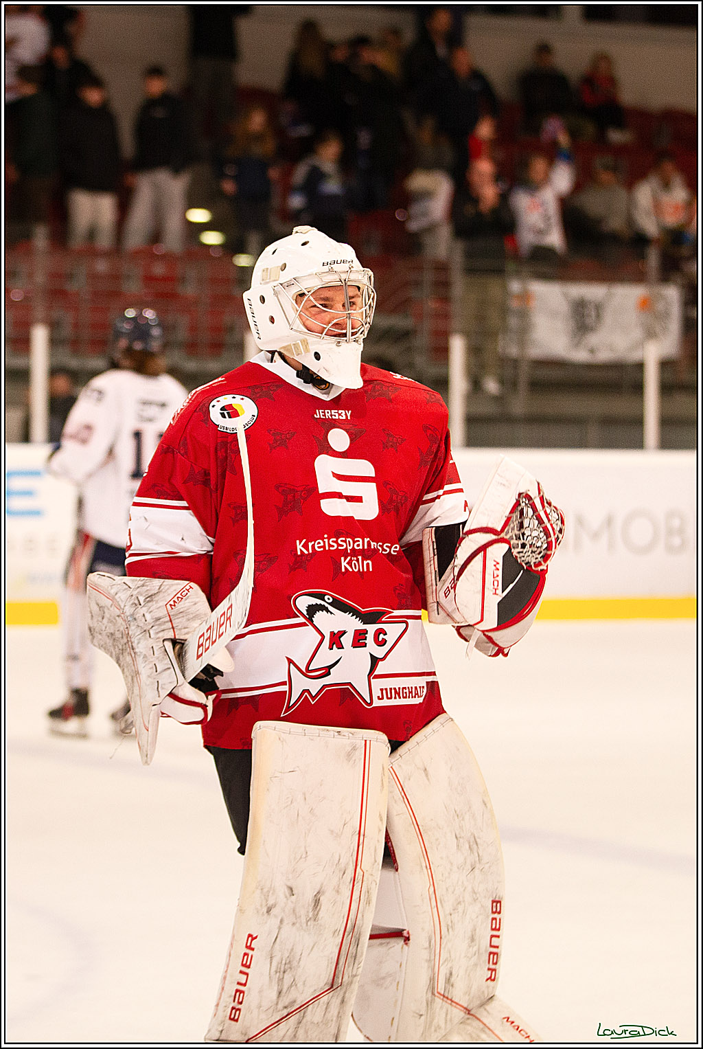 2. Finale Spiel U17 Koelner Junghaie- Jungadler Mannheim; Koeln, 14.04.2024
