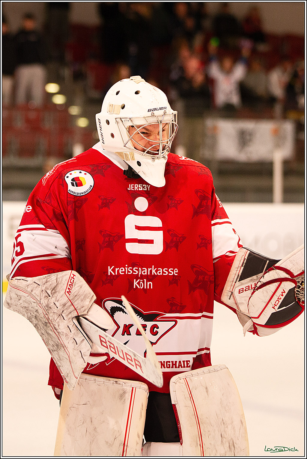 2. Finale Spiel U17 Koelner Junghaie- Jungadler Mannheim; Koeln, 14.04.2024