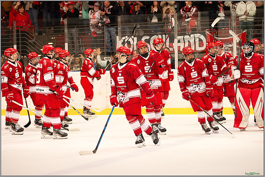 2. Finale Spiel U17 Koelner Junghaie- Jungadler Mannheim; Koeln, 14.04.2024