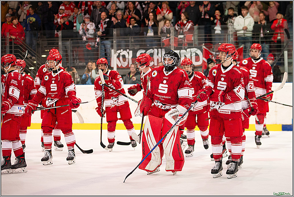 2. Finale Spiel U17 Koelner Junghaie- Jungadler Mannheim; Koeln, 14.04.2024