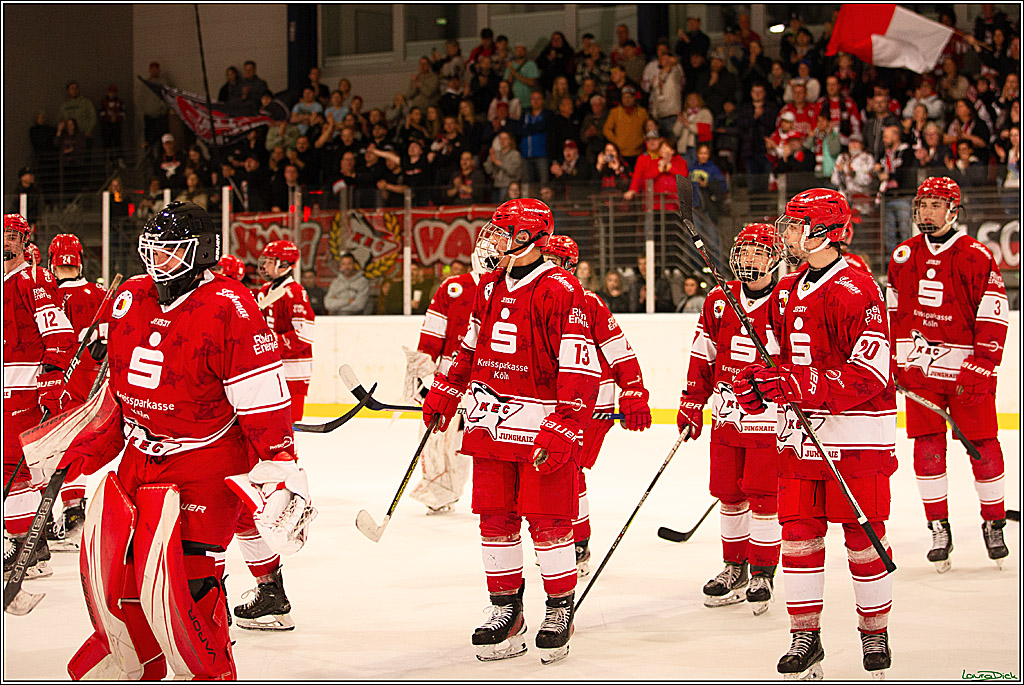 2. Finale Spiel U17 Koelner Junghaie- Jungadler Mannheim; Koeln, 14.04.2024
