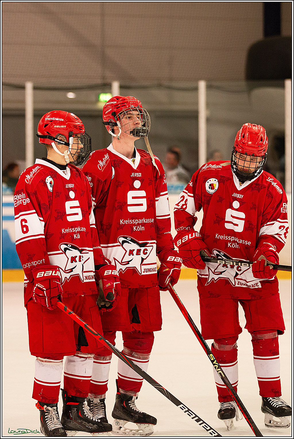 2. Finale Spiel U17 Koelner Junghaie- Jungadler Mannheim; Koeln, 14.04.2024