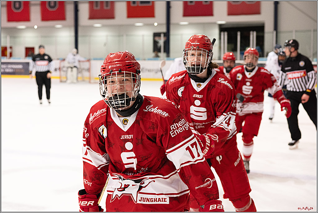 2. Finale Spiel U17 Kölner Junghaie - Jungadler Mannheim 4:1, 14.04.2024