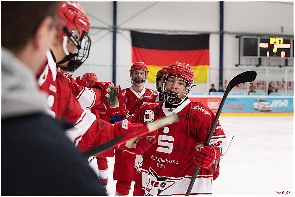 2. Finale Spiel U17 Kölner Junghaie - Jungadler Mannheim 4:1, 14.04.2024