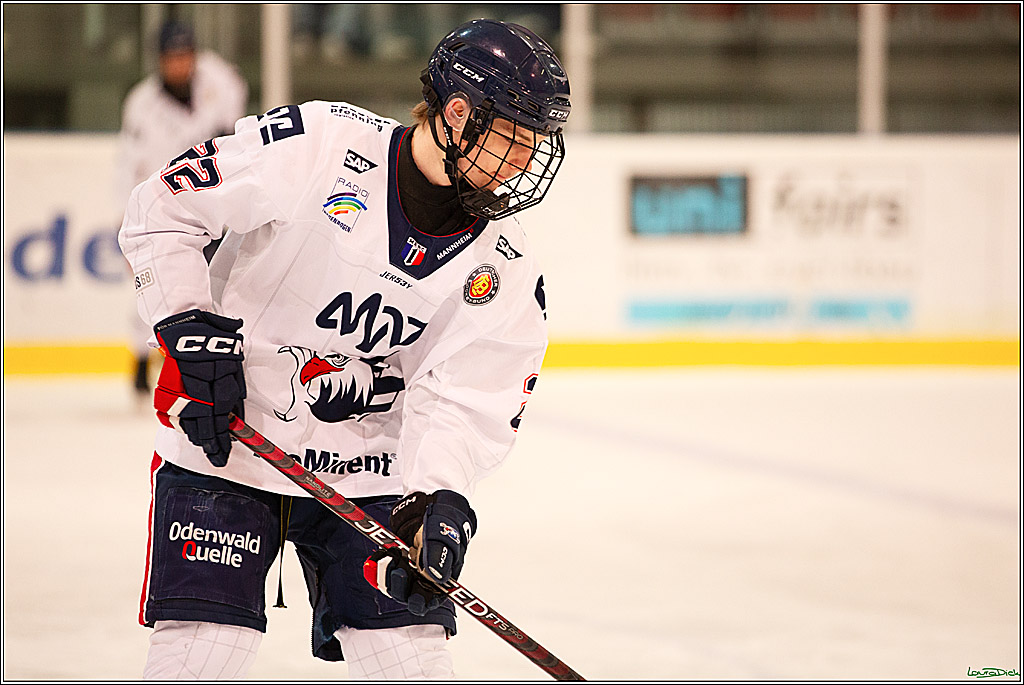 2. Finale Spiel U17 Koelner Junghaie- Jungadler Mannheim; Koeln, 14.04.2024