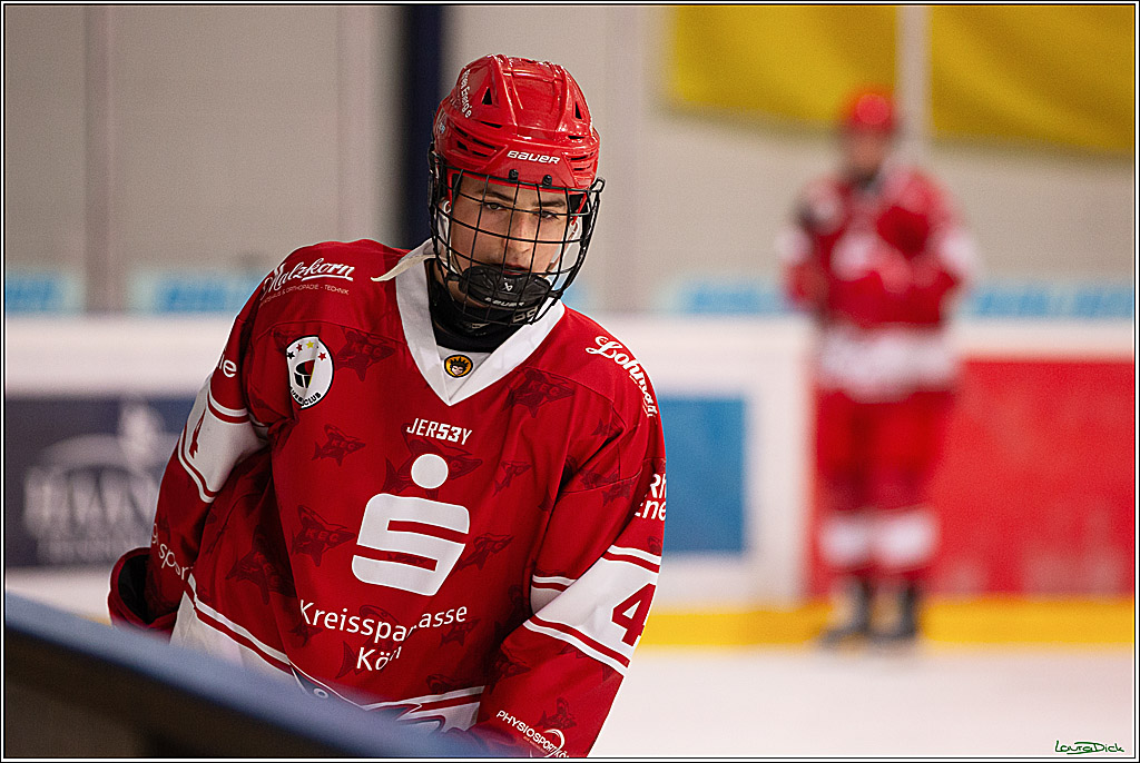 2. Finale Spiel U17 Koelner Junghaie- Jungadler Mannheim; Koeln, 14.04.2024