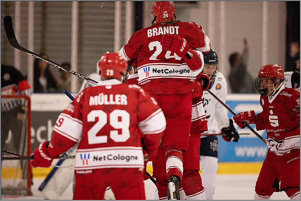 2. Finale Spiel U17 Kölner Junghaie - Jungadler Mannheim 4:1, 14.04.2024