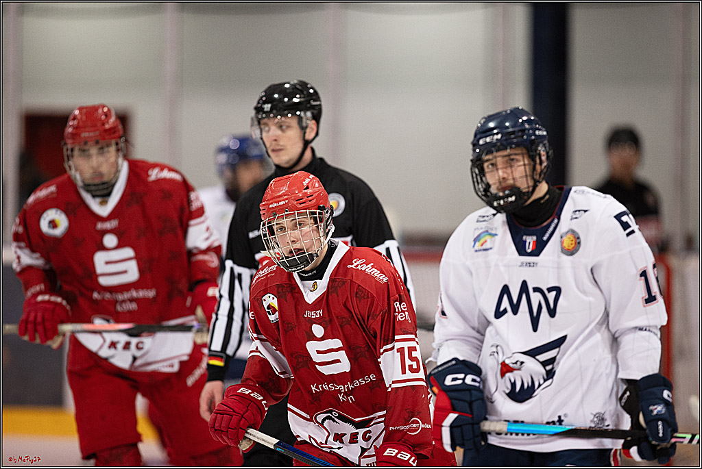 2. Finale Spiel U17 Kölner Junghaie - Jungadler Mannheim 4:1, 14.04.2024