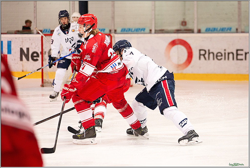 2. Finale Spiel U17 Koelner Junghaie- Jungadler Mannheim; Koeln, 14.04.2024