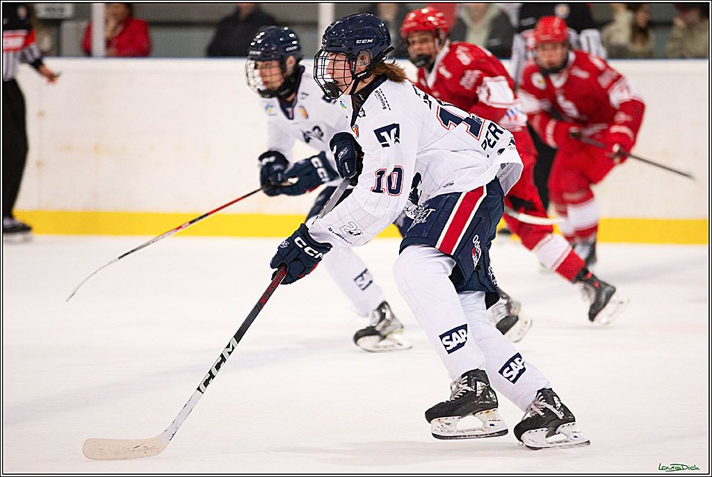 2. Finale Spiel U17 Koelner Junghaie- Jungadler Mannheim; Koeln, 14.04.2024