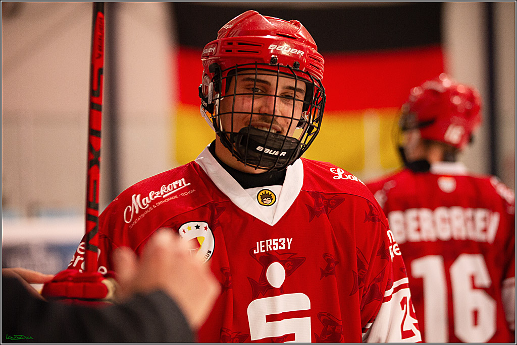 2. Finale Spiel U17 Koelner Junghaie- Jungadler Mannheim; Koeln, 14.04.2024