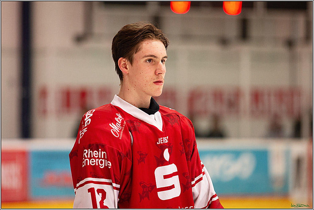 4. Finale Spiel U17 Koelner Junghaie- Jungadler Mannheim; Koeln, 21.04.2024