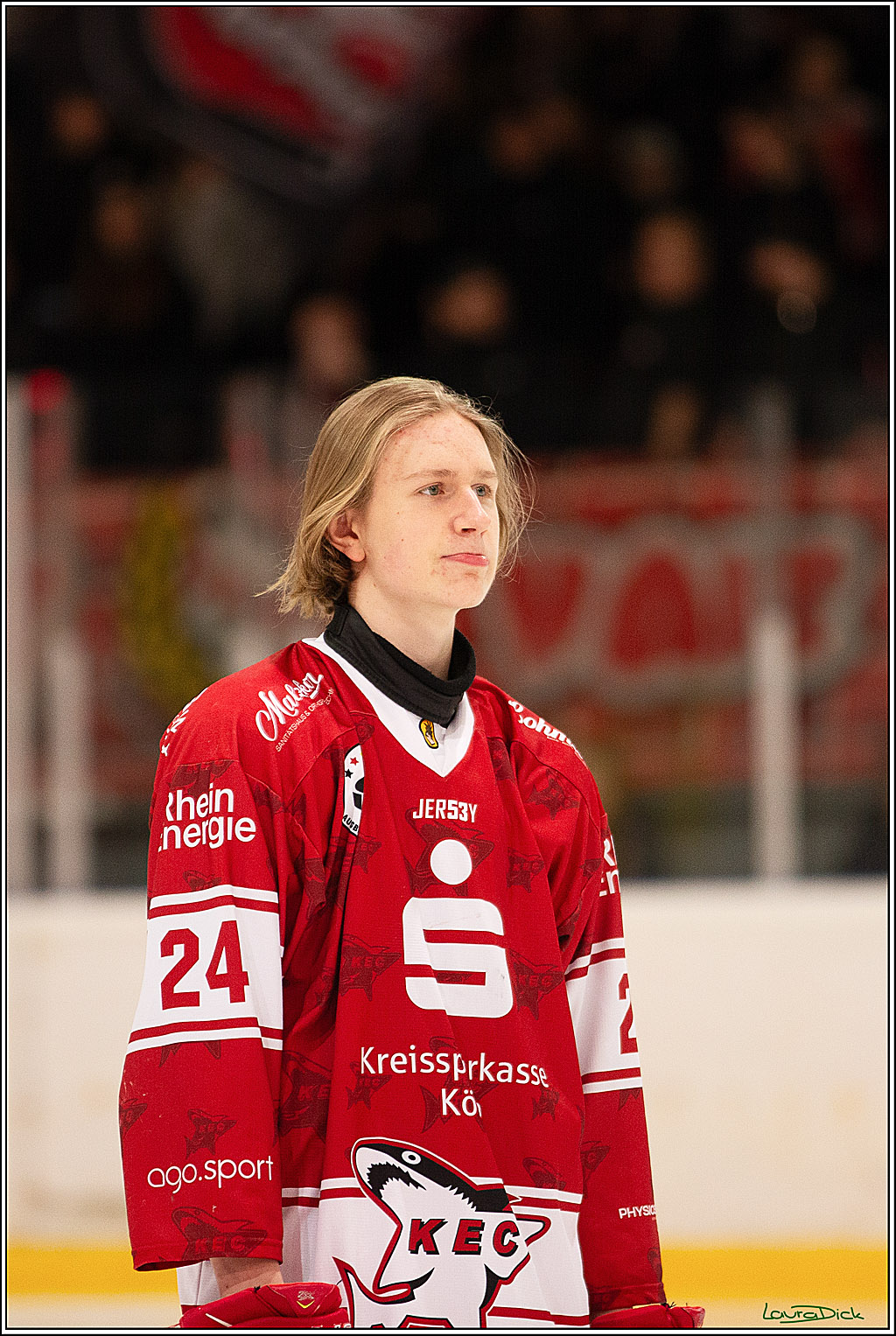 4. Finale Spiel U17 Koelner Junghaie- Jungadler Mannheim; Koeln, 21.04.2024