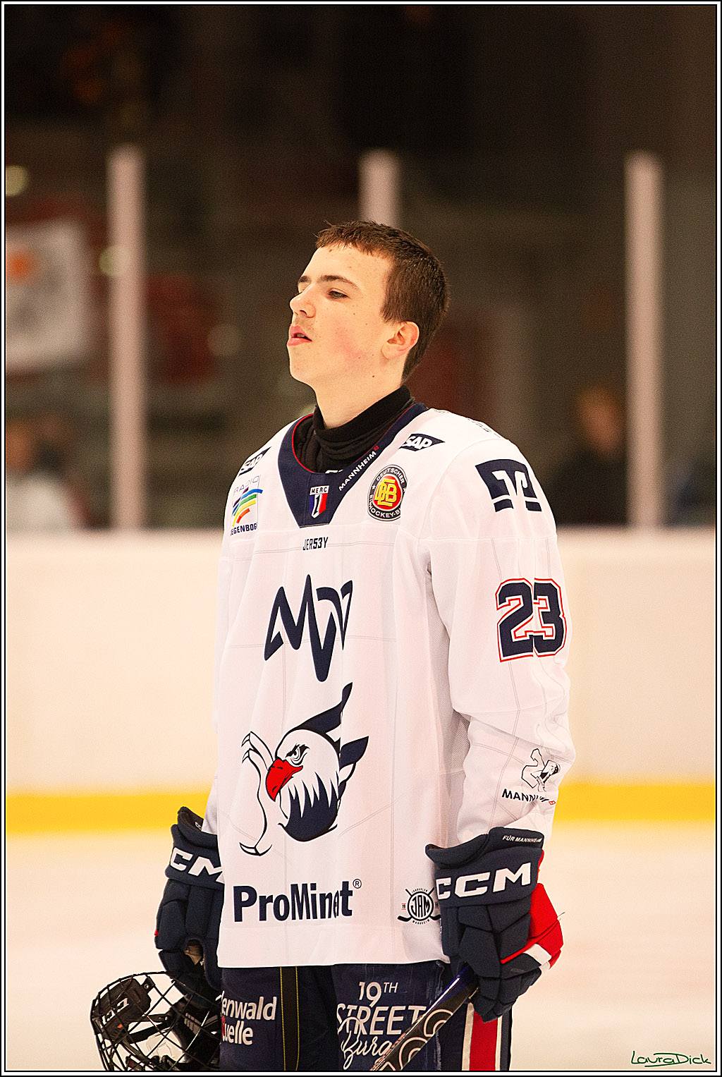 4. Finale Spiel U17 Koelner Junghaie- Jungadler Mannheim; Koeln, 21.04.2024