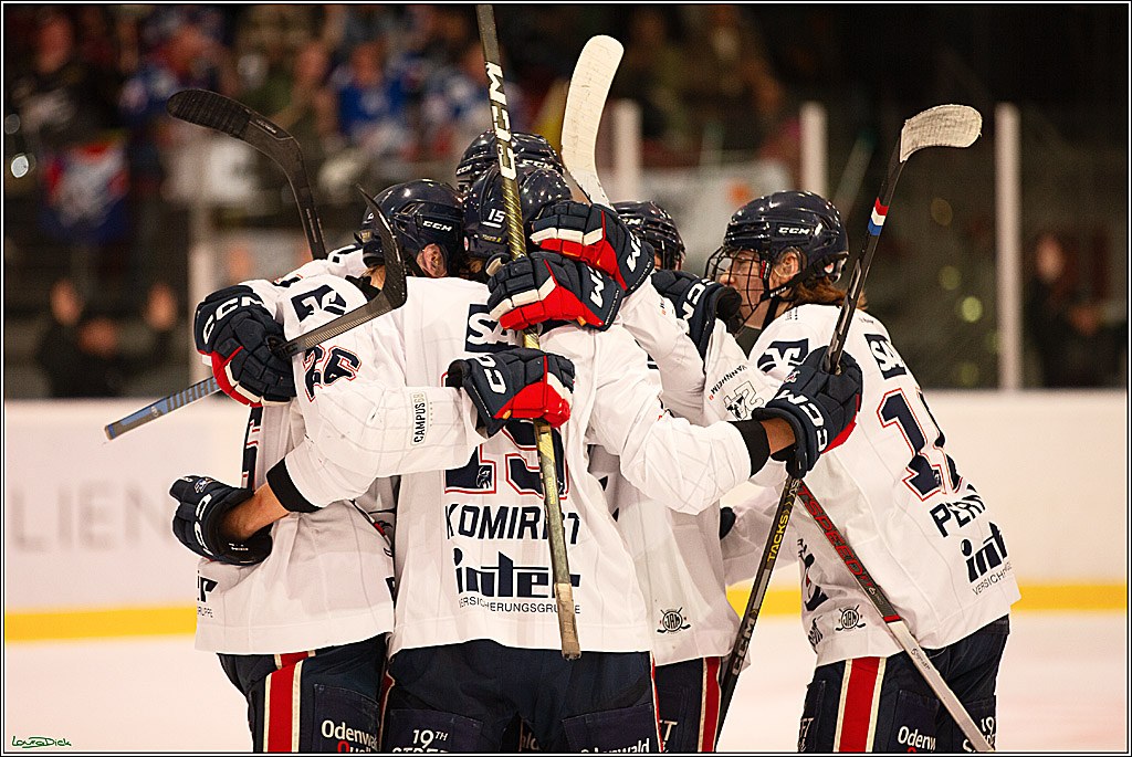 4. Finale Spiel U17 Koelner Junghaie- Jungadler Mannheim; Koeln, 21.04.2024