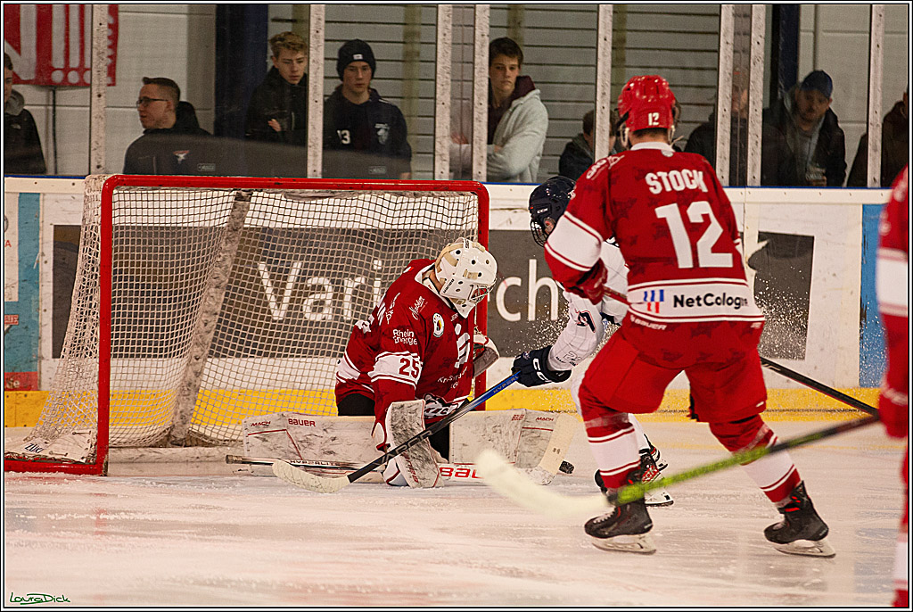 4. Finale Spiel U17 Koelner Junghaie- Jungadler Mannheim; Koeln, 21.04.2024