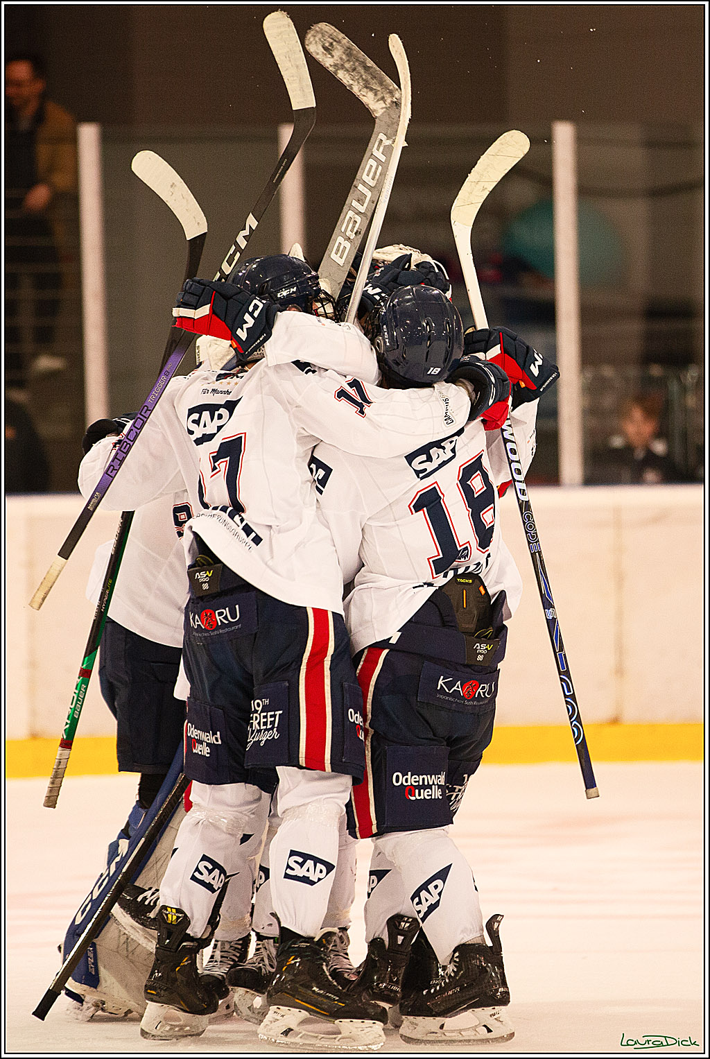 4. Finale Spiel U17 Koelner Junghaie- Jungadler Mannheim; Koeln, 21.04.2024