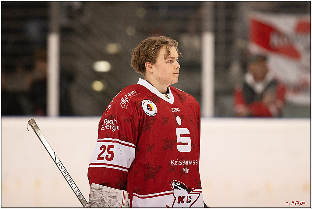 4. Finale Spiel U17 Kölner Junghaie - Jungadler Mannheim 1:5, 21.04.2024