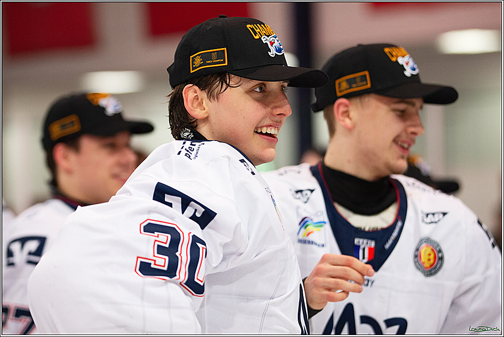 4. Finale Spiel U17 Koelner Junghaie- Jungadler Mannheim; Koeln, 21.04.2024