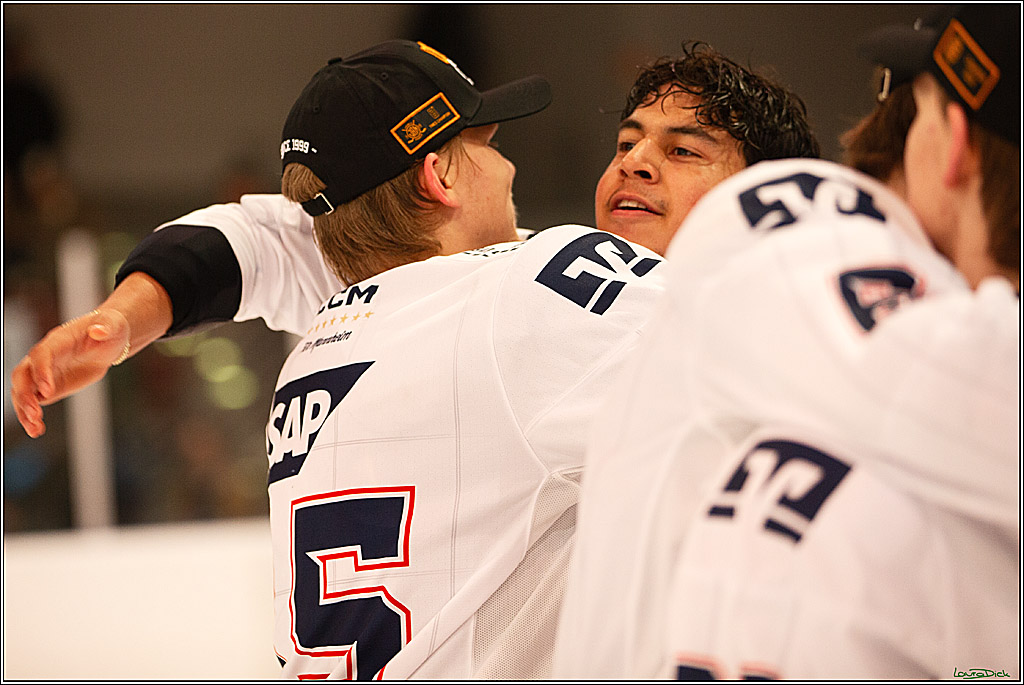 4. Finale Spiel U17 Koelner Junghaie- Jungadler Mannheim; Koeln, 21.04.2024