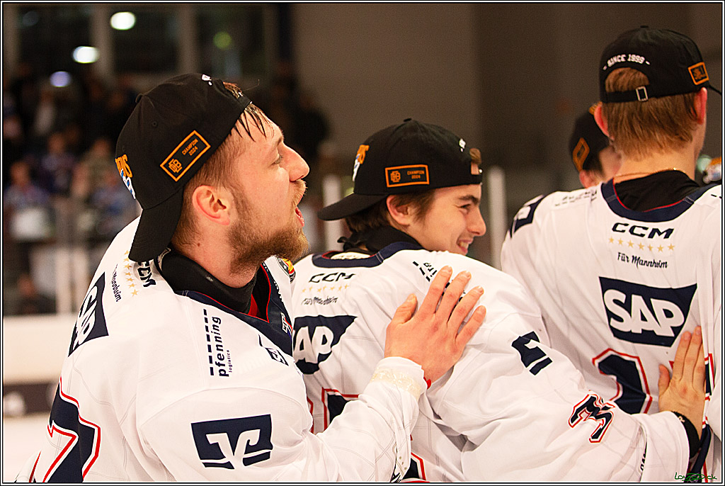 4. Finale Spiel U17 Koelner Junghaie- Jungadler Mannheim; Koeln, 21.04.2024