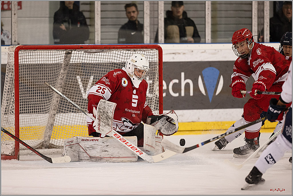 4. Finale Spiel U17 Kölner Junghaie - Jungadler Mannheim 1:5, 21.04.2024