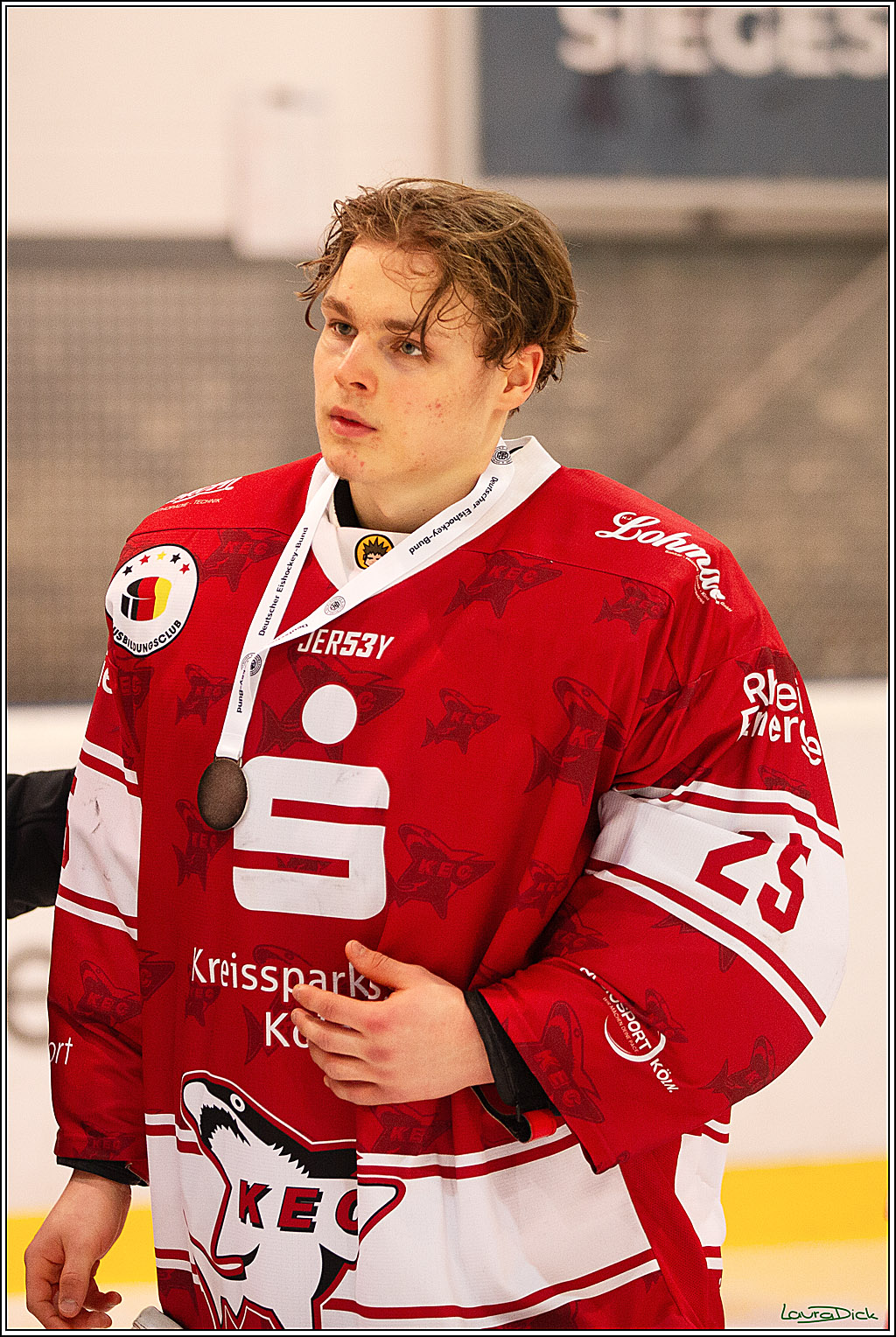 4. Finale Spiel U17 Koelner Junghaie- Jungadler Mannheim; Koeln, 21.04.2024