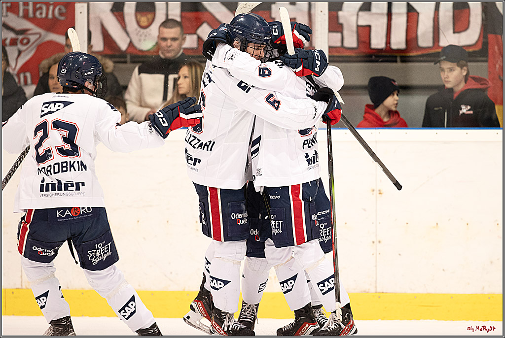 4. Finale Spiel U17 Kölner Junghaie - Jungadler Mannheim 1:5, 21.04.2024