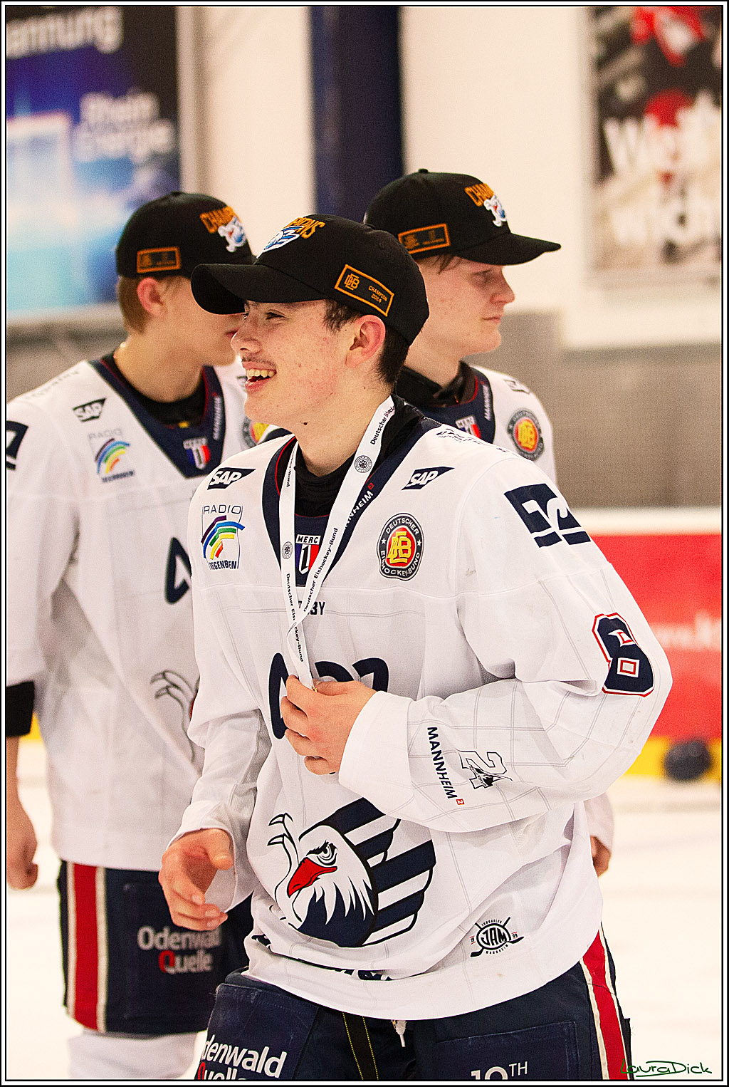 4. Finale Spiel U17 Koelner Junghaie- Jungadler Mannheim; Koeln, 21.04.2024