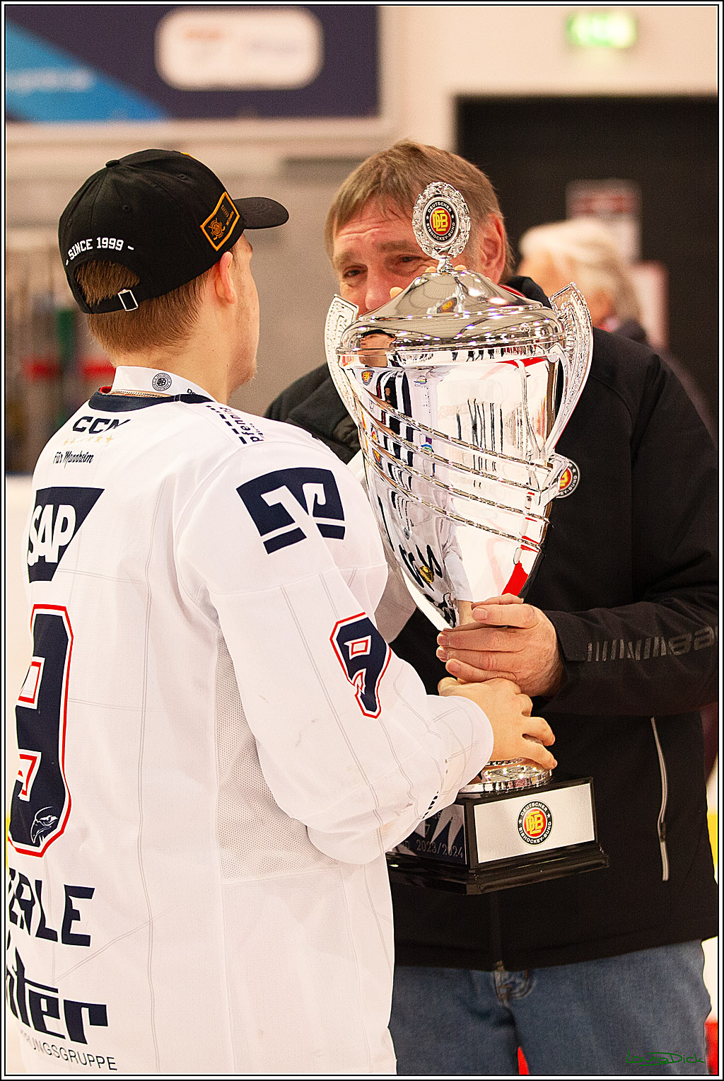 4. Finale Spiel U17 Koelner Junghaie- Jungadler Mannheim; Koeln, 21.04.2024